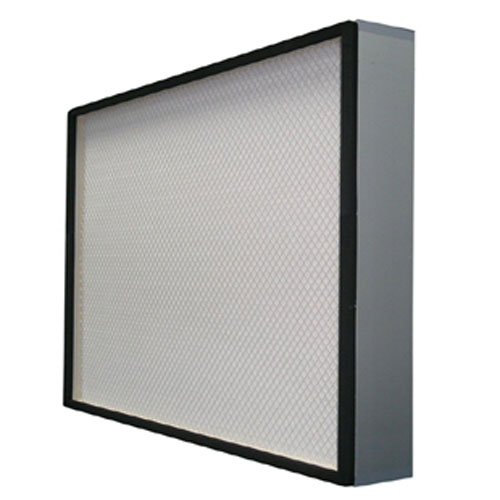 無隔板中效過濾器側(cè)面圖 無隔板中效過濾器側(cè)面圖